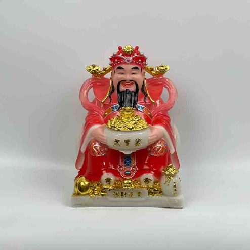 Tượng Thần Tiền Thần Tài Đá Phú Quý TT0107