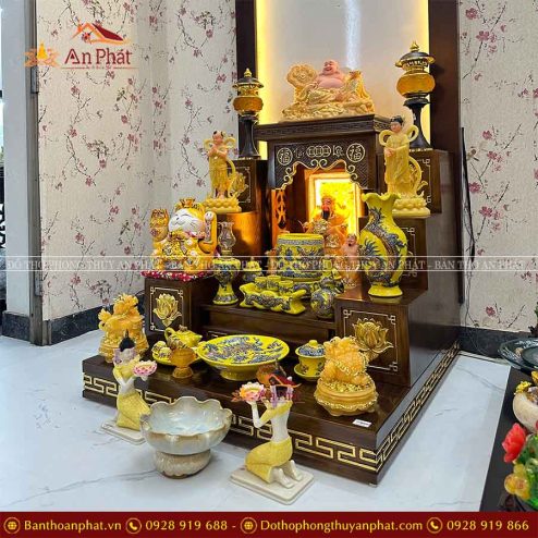 Ban Thờ Thần Tài Ông Địa Đẹp Đủ Đồ Thờ Đắp Nổi Vàng Cao Cấp TT823 9 ban tho than tai ong dia dep du do tho dap noi vang cao cap tt823 6
