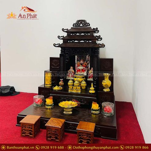 Bàn Thờ Thần Tài Ông Địa Mái Chùa Đồ Thờ Kim Xa TT846 8 ban tho than tai ong dia mai chua do tho kim xa tt846 5