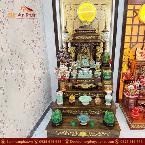 Ban Thờ Thần Tài Thổ Địa Đủ Đồ Thờ Giả Đá Xanh Ngọc Cao Cấp TT815 8 ban tho than tai tho dia du do tho gia da xanh ngoc cao cap tt815 2