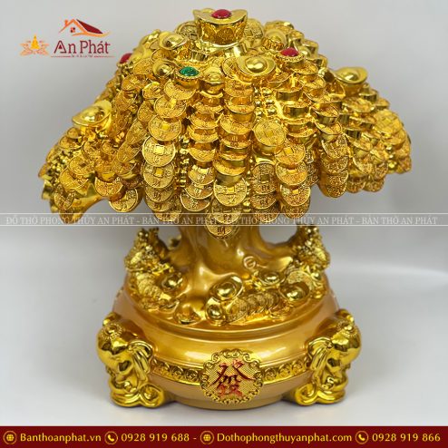 Cây Kim Tiền Tài Lộc May Mắn Phong Thuỷ Decor VP0119