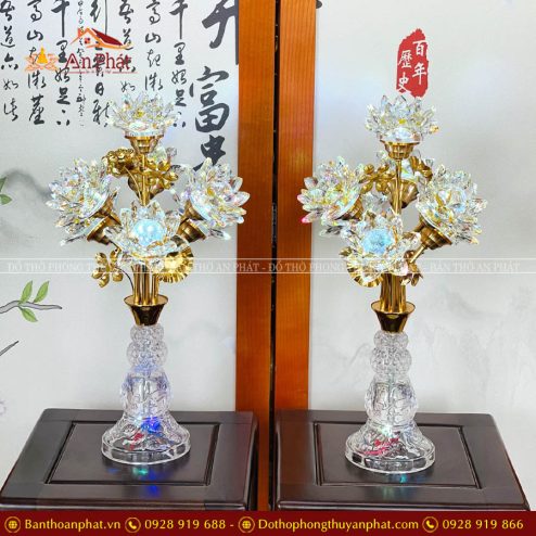 den tho thuy tinh bong pha le 7 bong cao cap dt1080 10