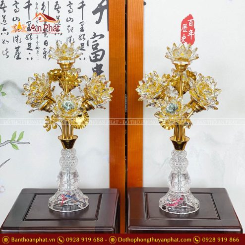 den tho thuy tinh bong pha le 7 bong cao cap dt1080 3