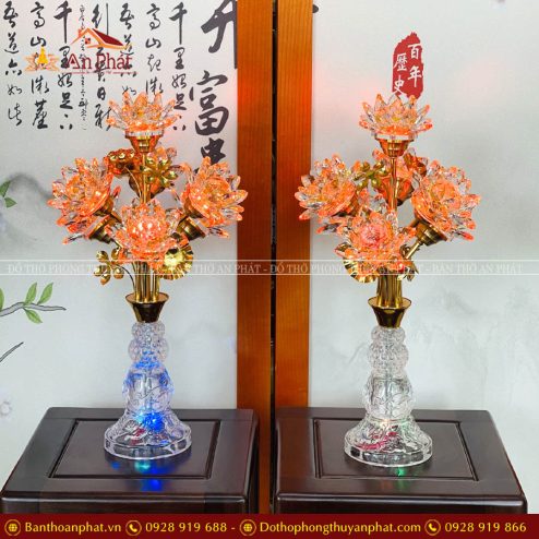 den tho thuy tinh bong pha le 7 bong cao cap dt1080 6