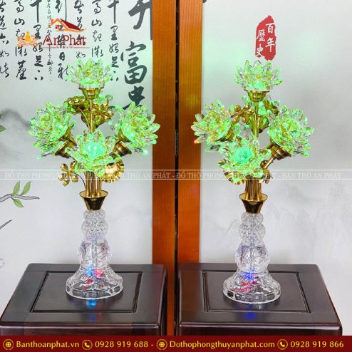 den tho thuy tinh bong pha le 7 bong cao cap dt1080 7