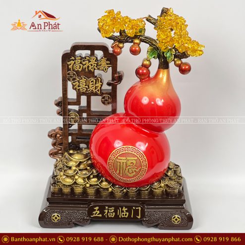 Hồ Lô Phong Thuỷ Cây Tiền Hút Lộc VP0129