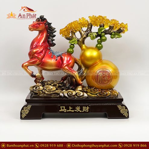 Ngựa Phong Thủy Hồ Lô VP0126