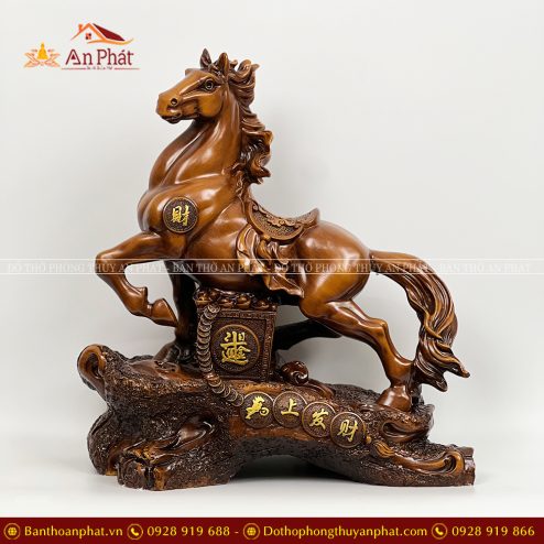 Tượng Ngựa Phong Thuỷ Nghênh Lộc VP0125