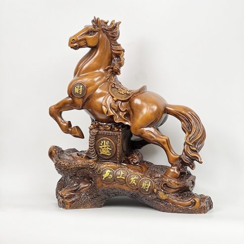 Tượng Ngựa Phong Thuỷ Nghênh Lộc VP0125