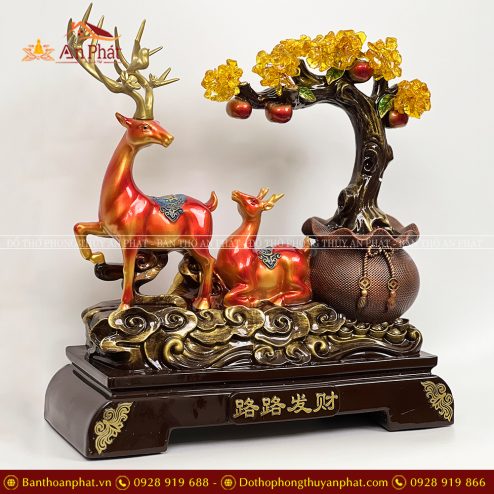 Vật phẩm đặc biệt Tượng Hươu Vàng Kim Tiền