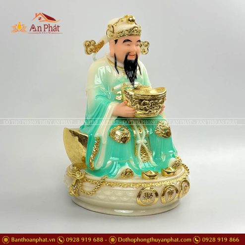 tuong than tai than tien giu cua de tron da xanh cao cap t0185 3