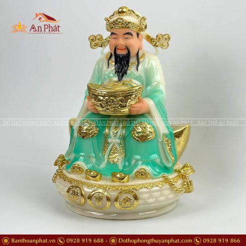 tuong than tai than tien giu cua de tron da xanh cao cap t0185 4