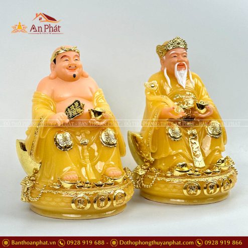 tuong than tai tho dia bo 2 ong chau vang da thach anh cao cap t0199 3