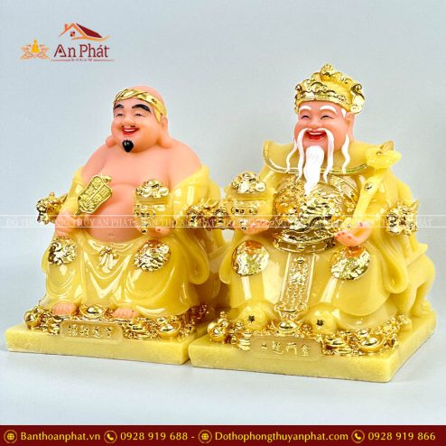 tuong than tai tho dia bo 2 ong da thach anh vang cao cap t0184 4