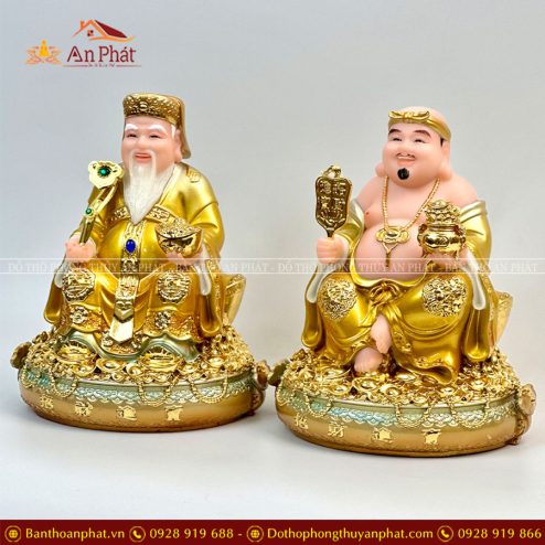 tuong than tai tho dia bo 2 ong da vang cao cap de tron t0178 3