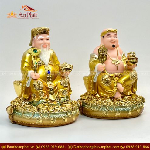 tuong than tai tho dia bo 2 ong da vang cao cap de tron t0178 4