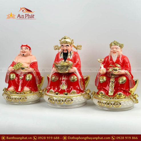 tuong than tai tho dia bo 3 ong chau vang da cao cap do t0195 3