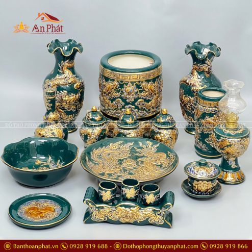 bo do tho cao cap ve vang 24k xanh luc bao gs1261 3