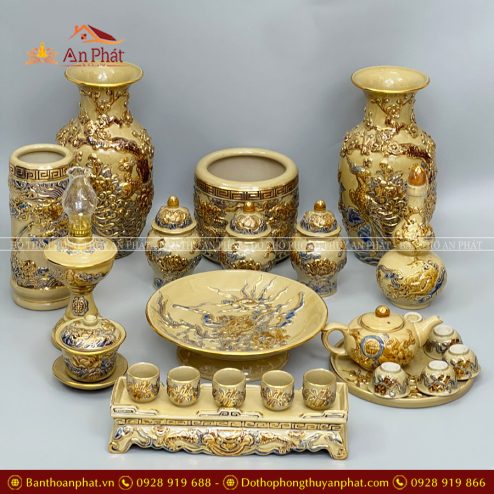 bo do tho gom su cao cap hoang tho ve vang 24k gs1248 2