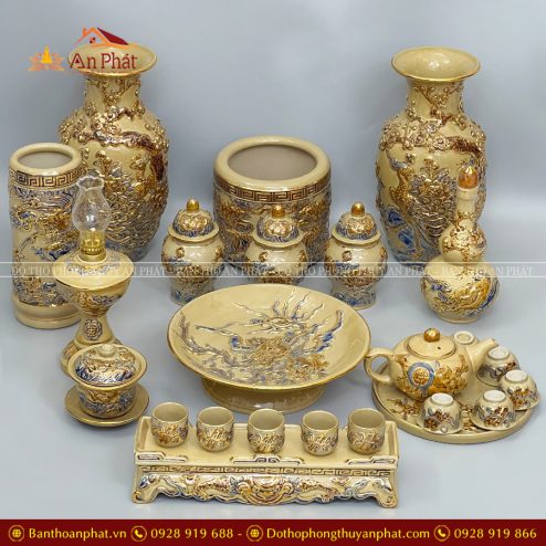 bo do tho gom su cao cap hoang tho ve vang 24k gs1248 3