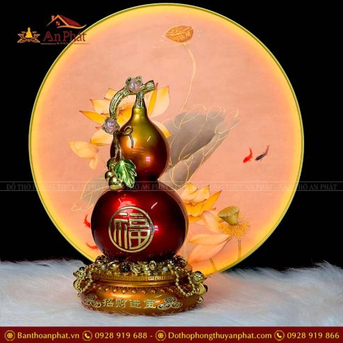 ho lo chau bau do decor phong thuy do vp0136 3