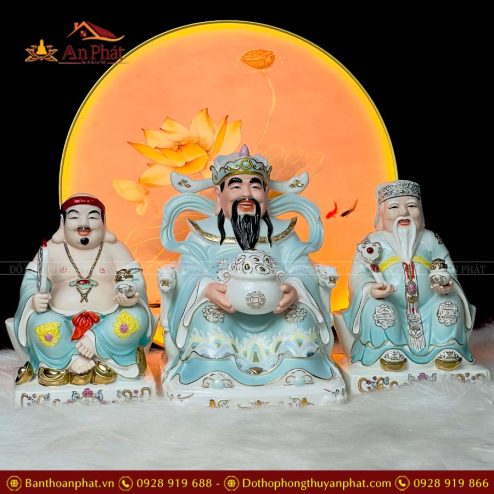 tuong than tai su duc hoa xanh cao cap bo 3 ong t0244 4