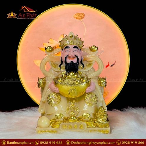 tuong than tai than tien phu quy da thach anh t0215 2