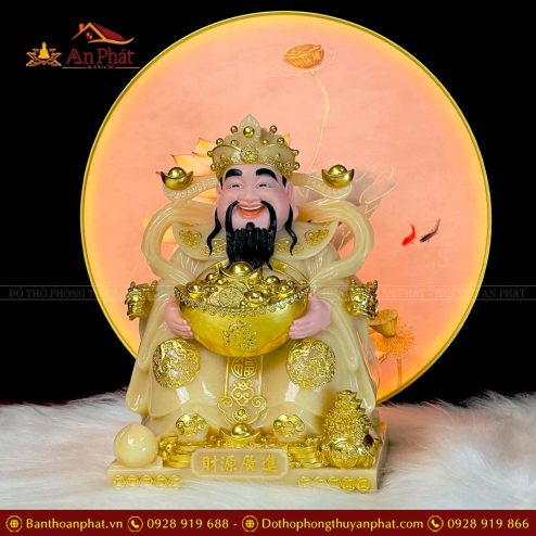 tuong than tai than tien phu quy da thach anh t0215 4