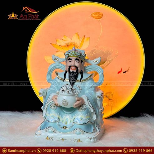 tuong than tai than tien su duc hoa xanh cao cap t0245 4