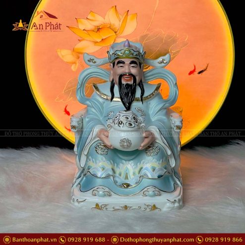 tuong than tai than tien su duc hoa xanh cao cap t0245 5