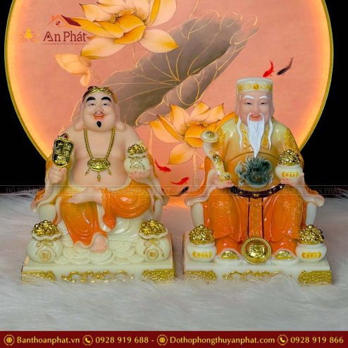 tuong than tai tho dia bo 2 ong da cam cao cap t0230 5