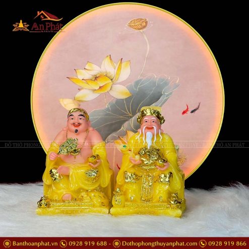 tuong than tai tho dia bo 2 ong da vang t0276 3