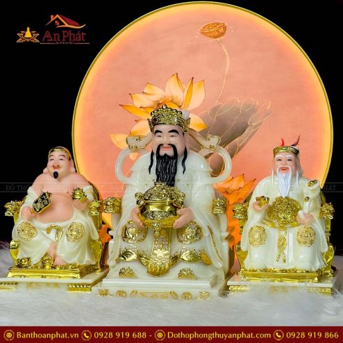 tuong than tai tho dia bo 3 ong da trang cao cap t0228 3