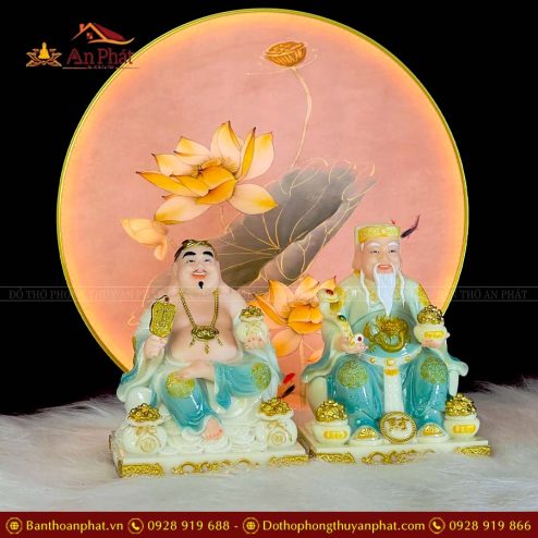 tuong than tai tho dia da bo 2 ong phu quy xanh t0219 4