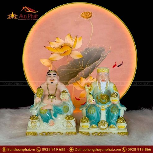 tuong than tai tho dia da bo 2 ong phu quy xanh t0219 5