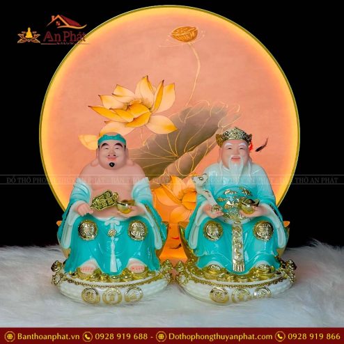 tuong than tai tho dia da xanh nhap khau bo 2 ong t0273 5