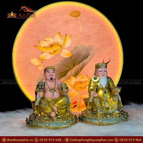 tuong than tai tho dia nhap khau bo 2 ong da vang cao cap t0282 4