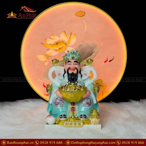 tuong than tien than tai da phu quy cao cap xanh t0221 3