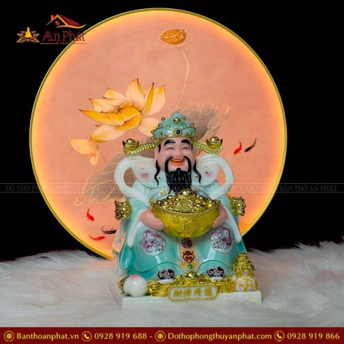 tuong than tien than tai da phu quy cao cap xanh t0221 4