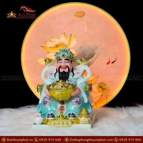 tuong than tien than tai da phu quy cao cap xanh t0221 5