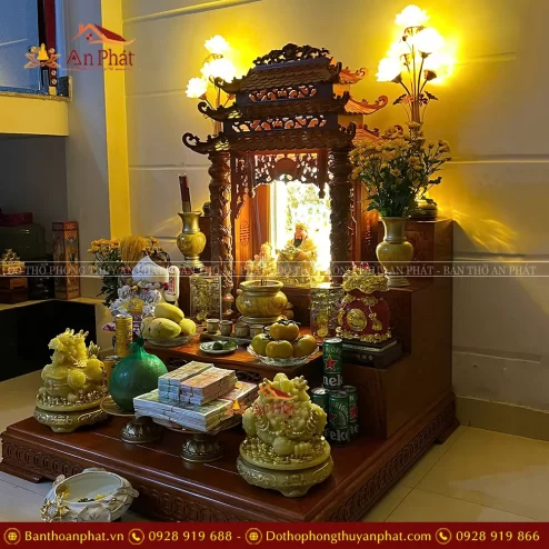Ban Thần Tài Cao Cấp Đồ Thờ Đài Loan TT865 7 ban than tai cao cap do tho dai loan tt865 3