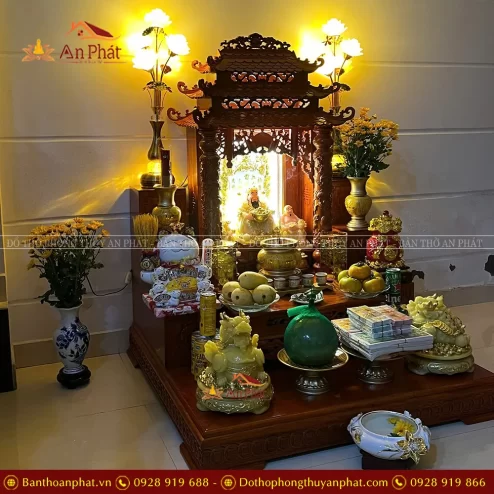 Ban Thần Tài Cao Cấp Đồ Thờ Đài Loan TT865 6 ban than tai cao cap do tho dai loan tt865 4