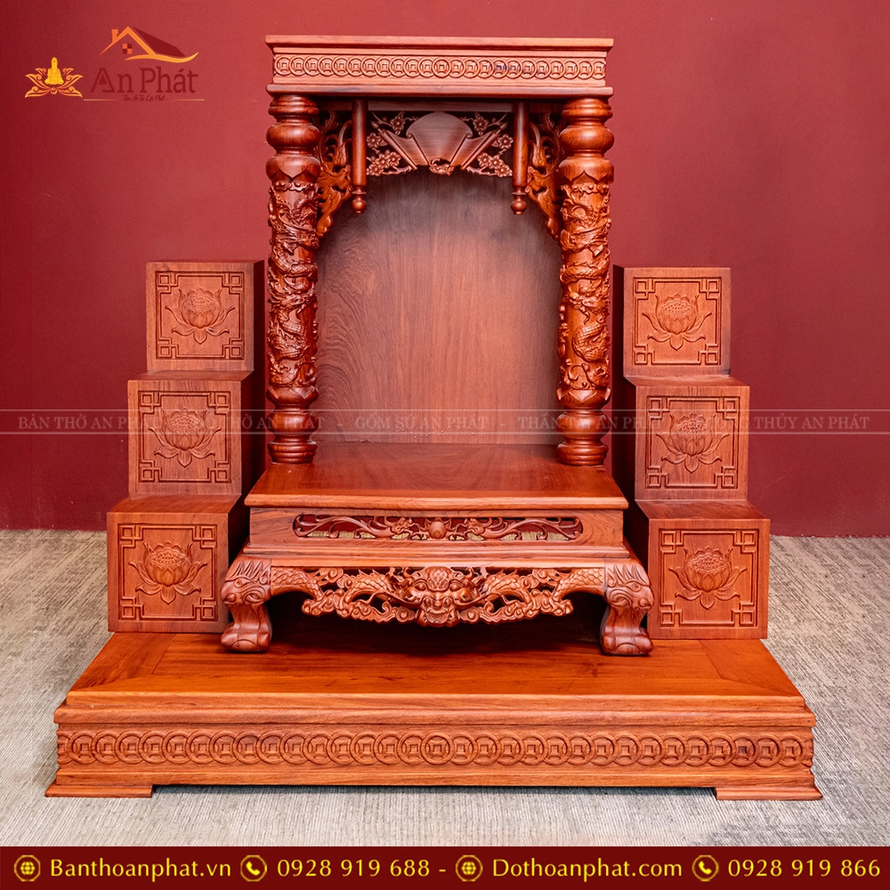 Ban Thần Tài Gỗ Hương Hiện Đại TT876 33 Ban Thần Tài Gỗ Hương Hiện Đại TT876