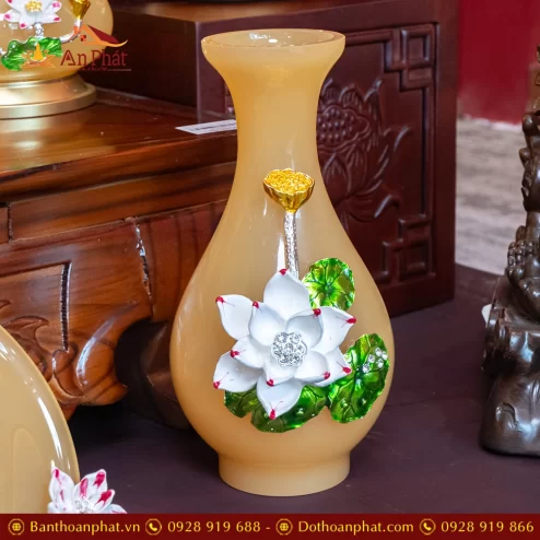 Bàn Thần Tài Ông Địa Đồ Thờ Ngọc Hoa Sen Cao Cấp TT895 35 ban than tai ong dia do tho ngoc hoa sen cao cap tt895 13