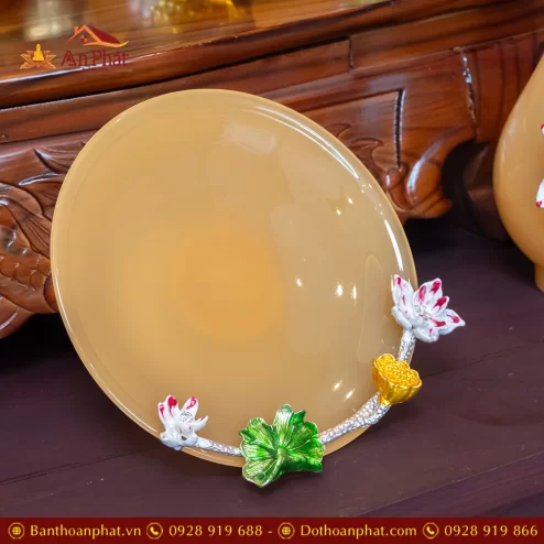 Bàn Thần Tài Ông Địa Đồ Thờ Ngọc Hoa Sen Cao Cấp TT895 36 ban than tai ong dia do tho ngoc hoa sen cao cap tt895 14