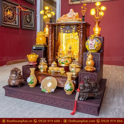 Bàn Thần Tài Ông Địa Đồ Thờ Ngọc Hoa Sen Cao Cấp TT895 26 ban than tai ong dia do tho ngoc hoa sen cao cap tt895 4