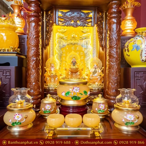 Bàn Thần Tài Ông Địa Đồ Thờ Ngọc Hoa Sen Cao Cấp TT895 28 ban than tai ong dia do tho ngoc hoa sen cao cap tt895 6