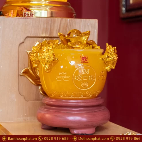 Bàn Thần Tài Ông Địa Đồ Thờ Trắng Hoa Sen TT894 40 ban than tai ong dia do tho trang hoa sen tt894 15