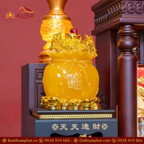 Bàn Thần Tài Ông Địa Gỗ Hương Đồ Thờ Nhập Khẩu TT892 39 ban than tai ong dia go huong do tho nhap khau tt892 16