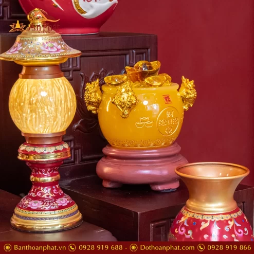 Bàn Thần Tài Ông Địa Gỗ Hương Đồ Thờ Nhập Khẩu TT892 40 ban than tai ong dia go huong do tho nhap khau tt892 17